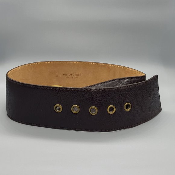 Michael Kors Wide Leather Belt main image 13